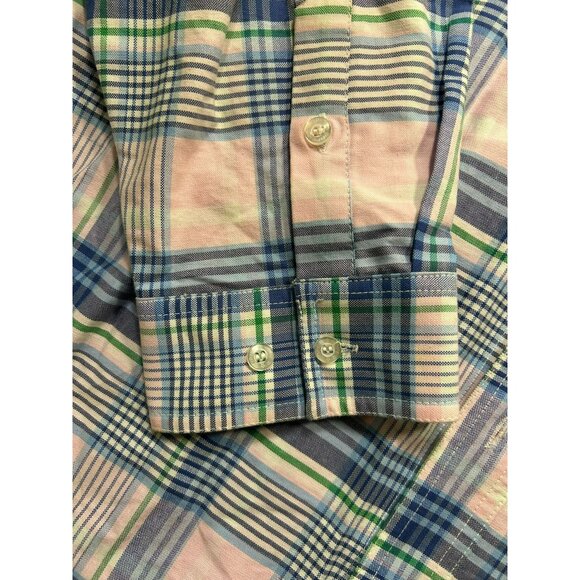 Roper Mens 2XL Heavyweight Plaid Flannel Button-Up Shirt With Western Yoke & Dua - Picture 6 of 9
